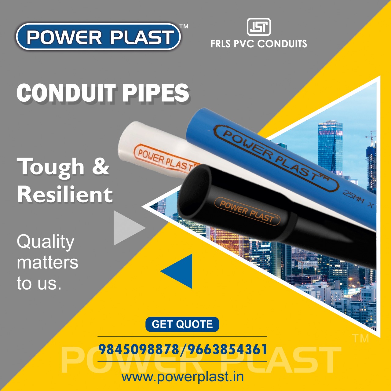 PVC Electrical Pipe Manufacturers in Bangalore