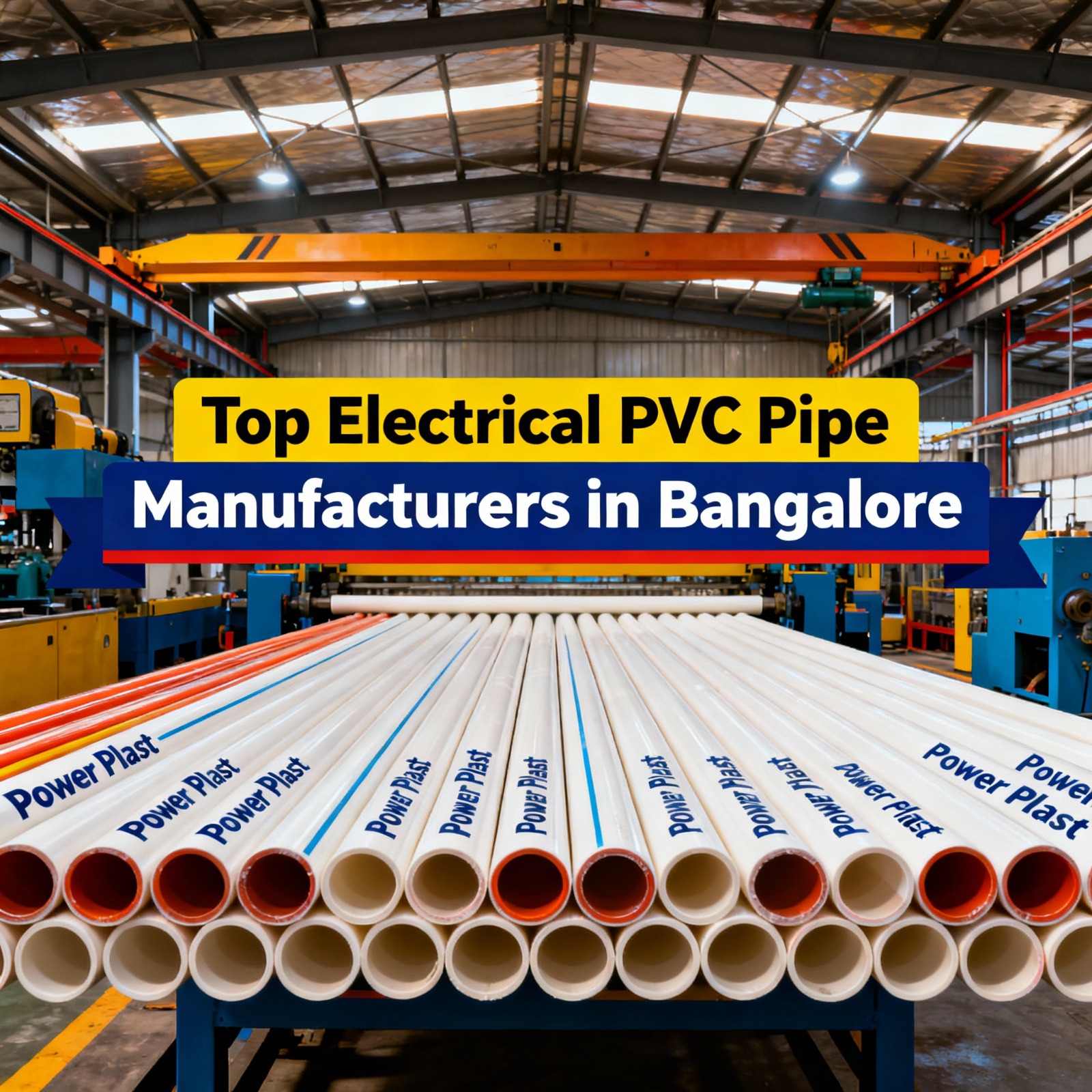 Top Electrical PVC Pipe Manufacturers in Bangalore